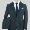 Reda Steel Blue Wool Suit