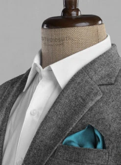 Rope Weave Gray Tweed Suit -Elite Attire Store ropeweavegrytwdsuitlk 3