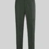 Rope Weave Green Highland Tweed Trousers