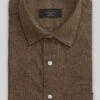 Rust Herringbone Tweed Shirt 1 Rust Herringbone Tweed Shirt -Elite Attire Store rustherringbonetweedshirt