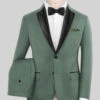 Sage Green Tuxedo Suit