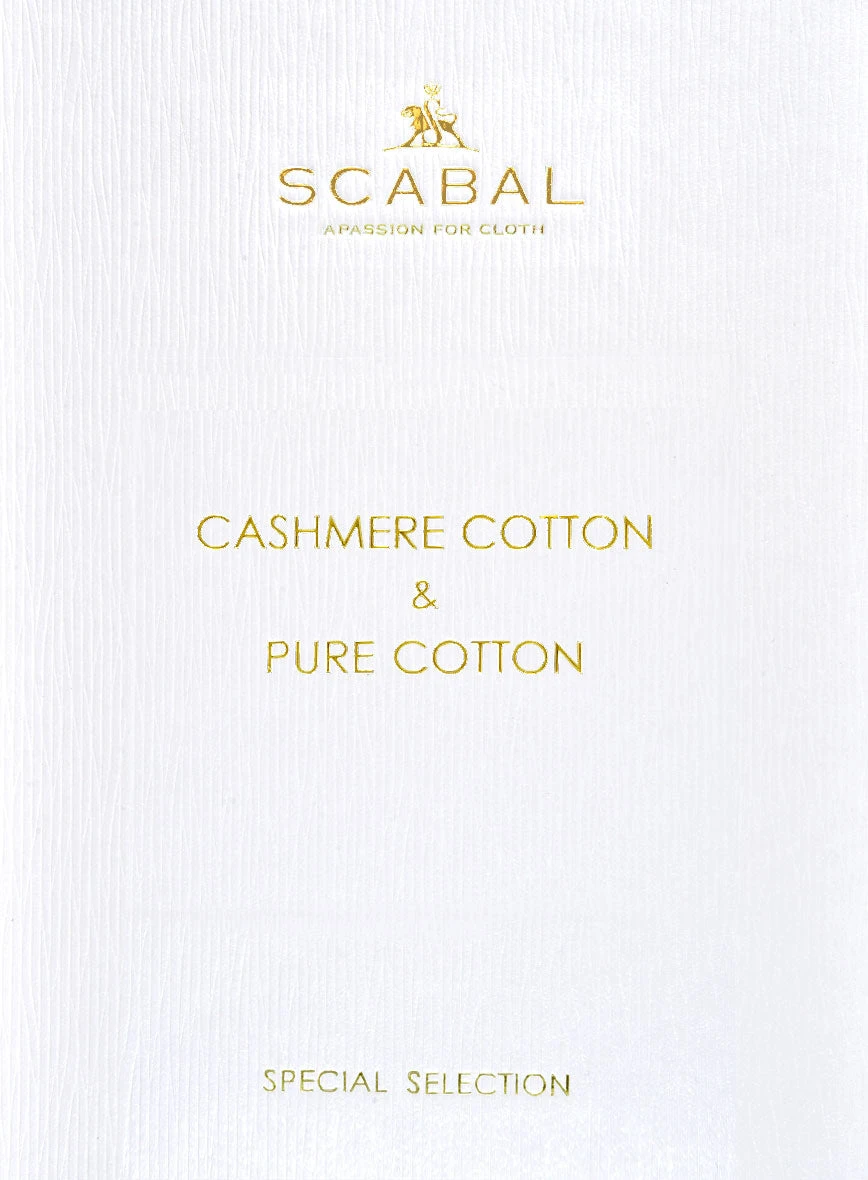 Scabal Cornflower Blue Cashmere Cotton Suit 6 Scabal Cornflower Blue Cashmere Cotton Suit - Image 5