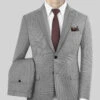 Scabal Jacobi Twill Gray Wool Suit