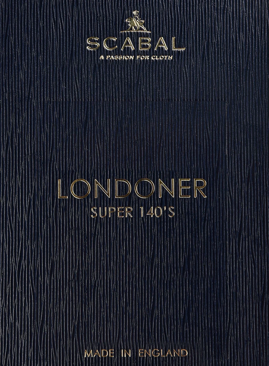 Scabal Londoner Adiel Grid Gray Wool Suit 9 Scabal Londoner Adiel Grid Gray Wool Suit - Image 7