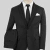 Scabal Londoner Black Wool Suit
