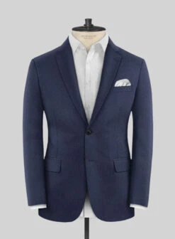 Scabal Merigo Denim Blue Wool Suit 13 Scabal Merigo Denim Blue Wool Suit -Elite Attire Store scabalmerigodenimbluewoolsuitlk 2