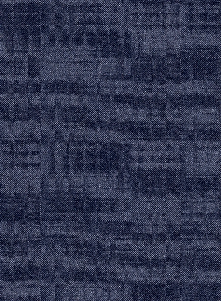 Scabal Merigo Denim Blue Wool Suit 9 Scabal Merigo Denim Blue Wool Suit - Image 7