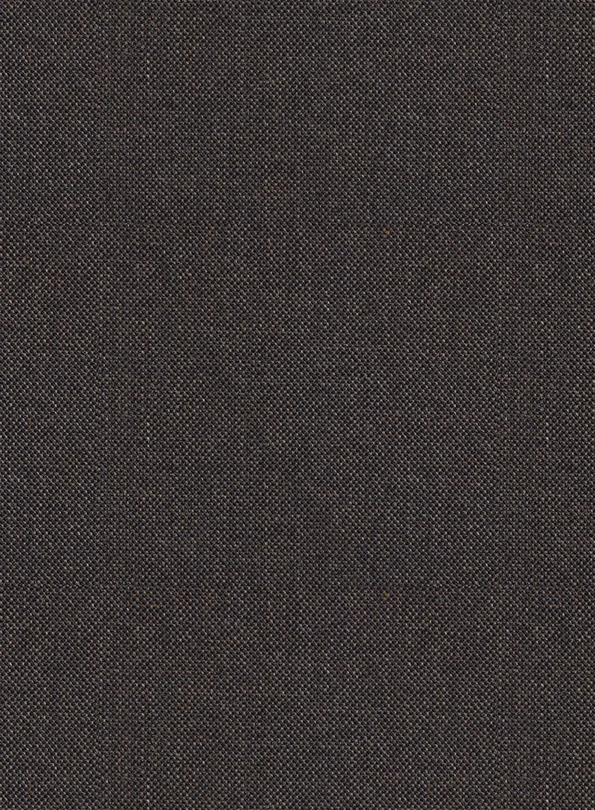 Scabal Tornado Twill Brown Wool Suit 8 Scabal Tornado Twill Brown Wool Suit - Image 6