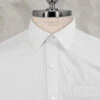 Silver Gray Stretch Poplene Shirt
