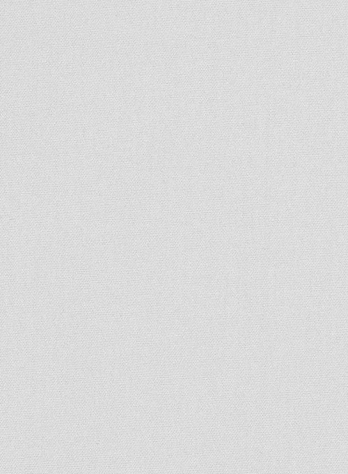 Silver Gray Stretch Poplene Shirt 5 Silver Gray Stretch Poplene Shirt - Image 3