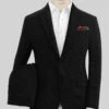 Solbiati Art Du Lin Black Linen Suit -Elite Attire Store solbiatiartdulinblacklinensuitlk