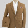 Solbiati Art Du Lin Tan Linen Suit