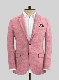 Solbiati Rose Linen Suit -Elite Attire Store solbiatiroselnsuitlook 2