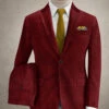 Solbiati Spring Wine Corduroy Suit -Elite Attire Store solbiatispringwinecordsuitlook