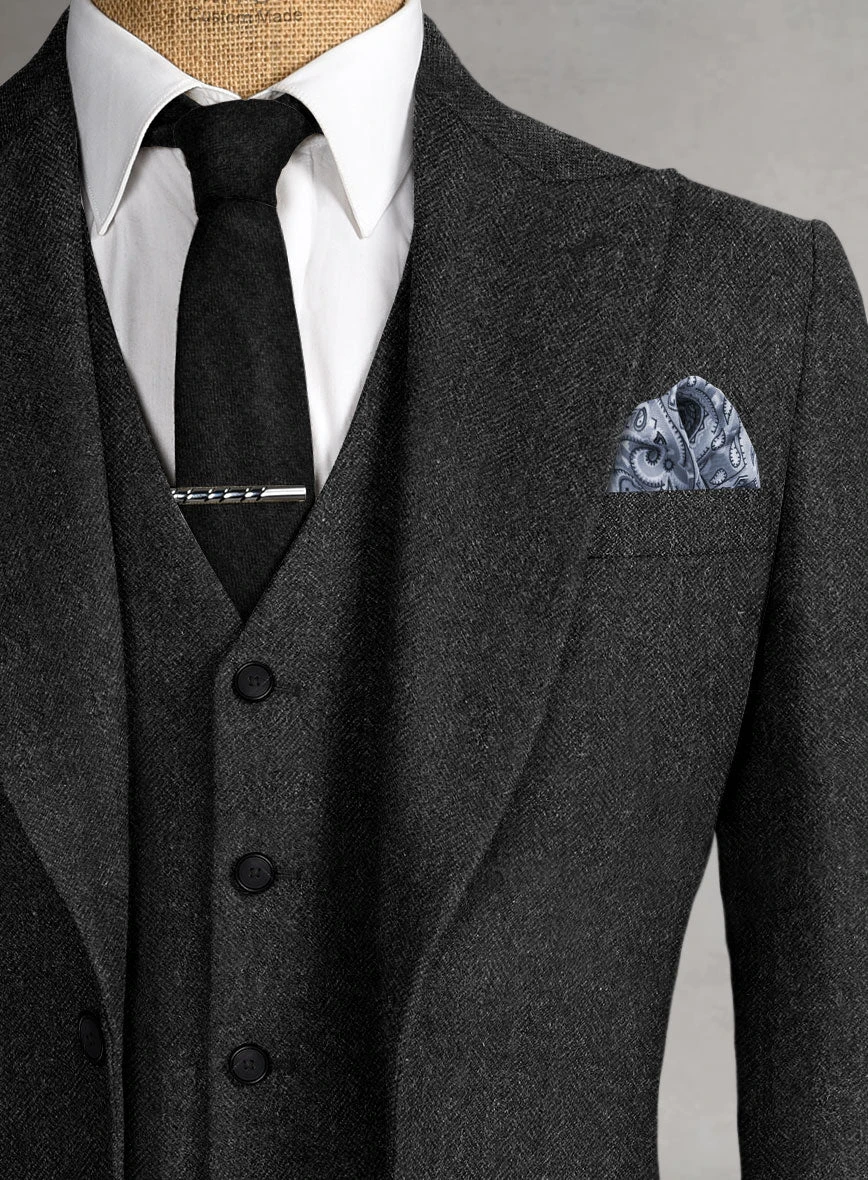 Peaky Blinders Suit - Thomas Shelby - Charcoal Tweed 7 Peaky Blinders Suit - Thomas Shelby - Charcoal Tweed - Image 5