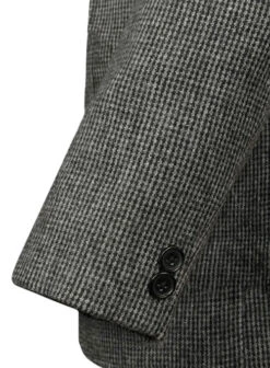 Vintage Gray Macro Weave Tweed Suit -Elite Attire Store vingraymacwetwsuitlook 2