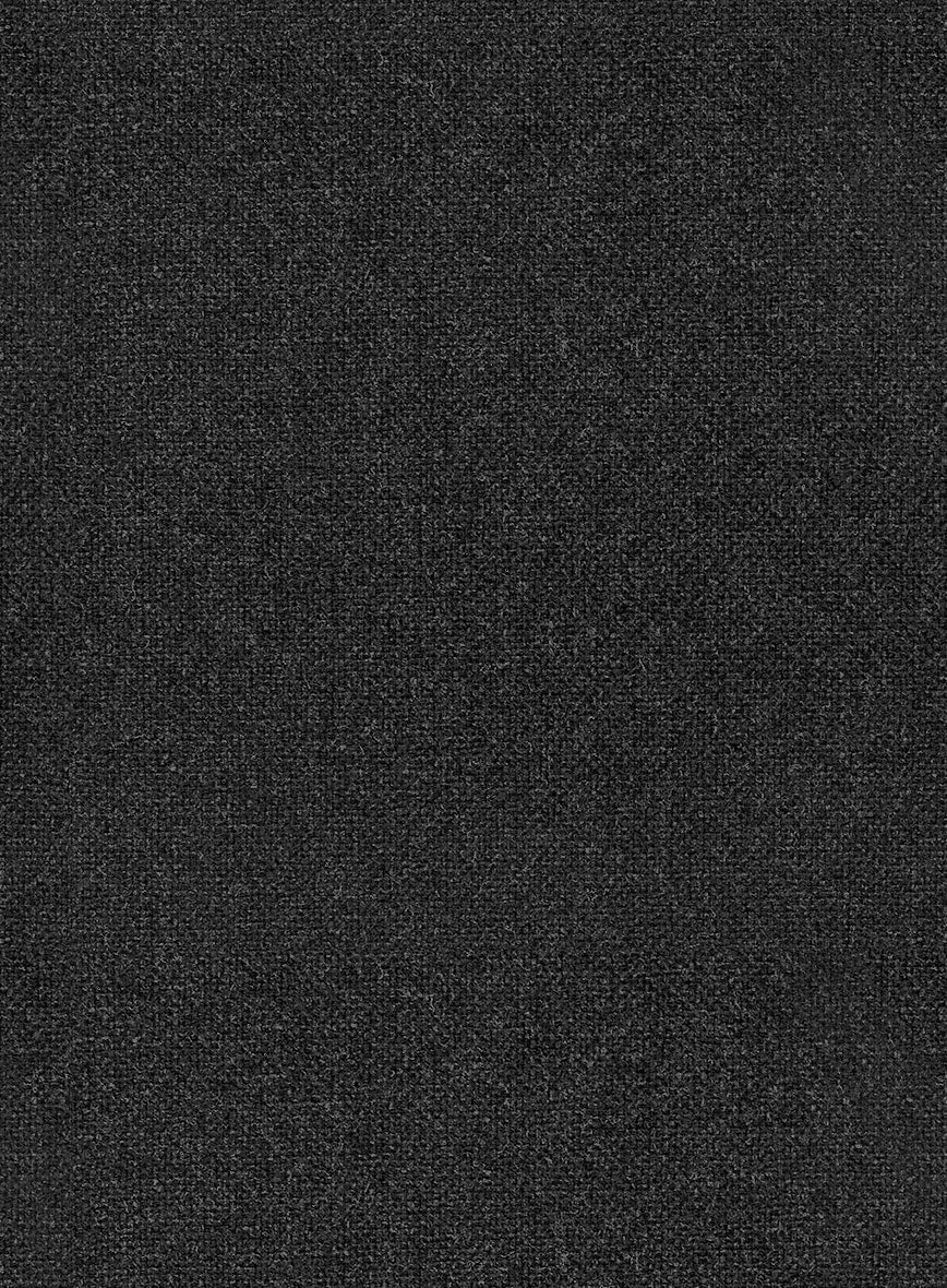 Vintage Rope Weave Charcoal Tweed Pants 5 Vintage Rope Weave Charcoal Tweed Pants - Image 3