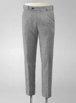 Vintage Plain Gray Tweed Suit -Elite Attire Store vintgplaingraytweedsuitlook 4