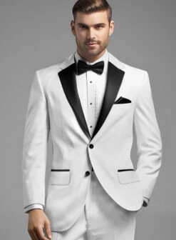 White Tuxedo Suit -Elite Attire Store whitetuxedosuitlook 3