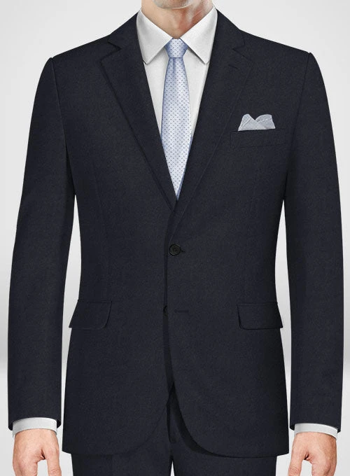 Lanificio Zegna Trofeo Dark Blue Wool Suit 7 Lanificio Zegna Trofeo Dark Blue Wool Suit - Image 5