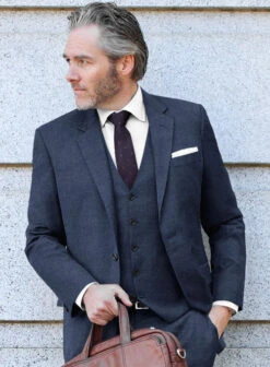 Lanificio Zegna Trofeo Rich Blue Wool Suit 17 Lanificio Zegna Trofeo Rich Blue Wool Suit -Elite Attire Store zegnatrofeorichbluewoolsuitlook 1